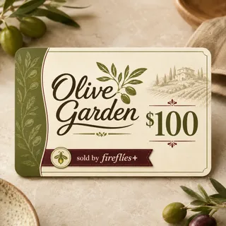 $100.00 USD OLIVE GARDEN GIFT CARDS
