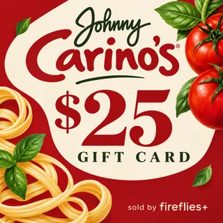 $25.00 USD JOHNNY CARINOS GIFT CARDS
