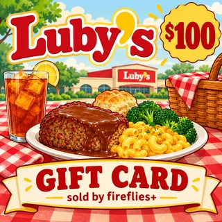 $100.00 USD LUBYS GIFT CARDS
