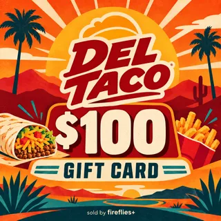 $100.00 USD DEL TACO GIFT CARDS