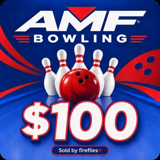 $100.00 USD AMF BOWLING GRILL GIFT CARDS