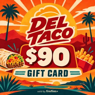 $90.00 USD DEL TACO GIFT CARDS