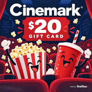 $20.00 USD CINEMARK  GIFT CARDS