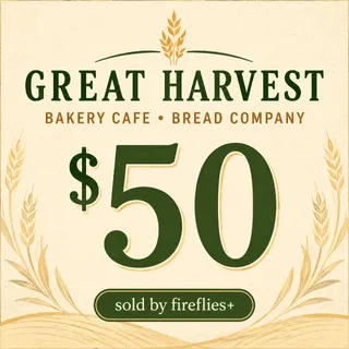 $50.00 USD GREAT HARVEST BAKERY CAFE/GREAT HARVEST BREAD COMPANY GIFT CARDS