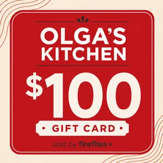 $100.00 USD OLGAS KITCHEN GIFT CARDS