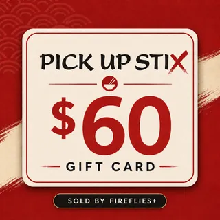 $60.00 USD PICK UP STIX GIFT CARDS