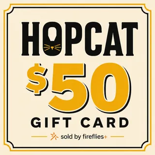 $50.00 USD HOPCAT GIFT CARDS