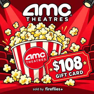 $108.00 AMC THEATRES GIFT CARDS