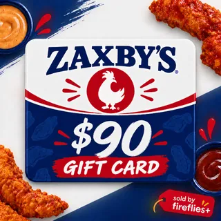 $90.00 USD ZAXBYS GIFT CARDS