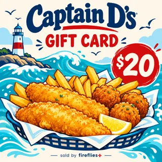 $20.00 USD CAPTAIN DS GIFT CARDS