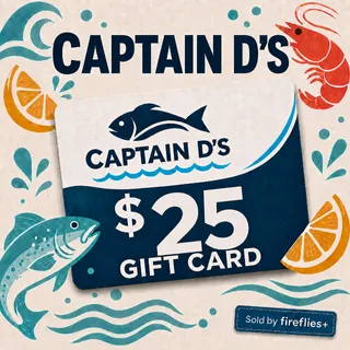 $25.00 USD CAPTAIN DS GIFT CARDS