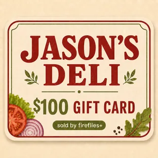 $100.00 USD JASONS DELI GIFT CARDS
