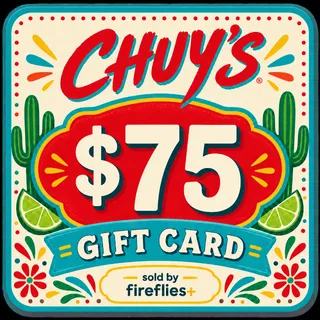 $75.00 USD CHUYS GIFT CARDS