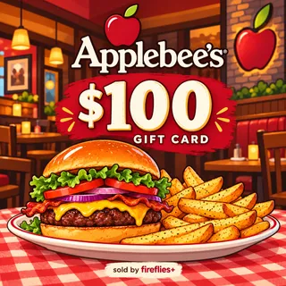 $100.00 USD APPLEBEES GIFT CARDS