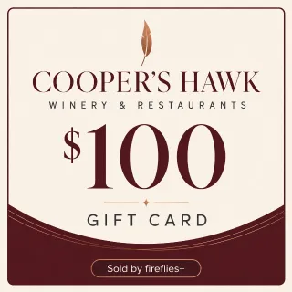 $100.00 USD COOPERS HAWK GIFT CARDS