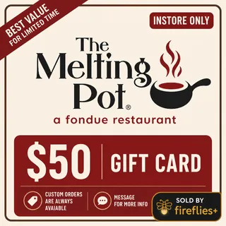 $50.00 USD THE MELTING POT GIFT CARDS