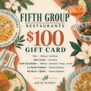 $100.00 USD FIFTH GROUP RESTAURANTS GIFT CARDS