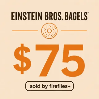 $75.00 USD EINSTEIN BROS BAGELS GIFT CARDS