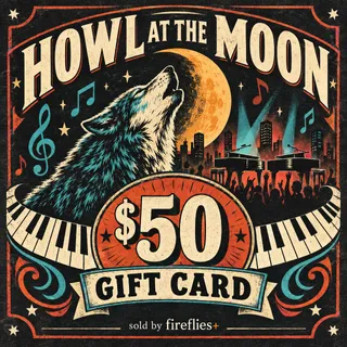 $50.00 USD HOWL AT THE MOON GIFT CARDS