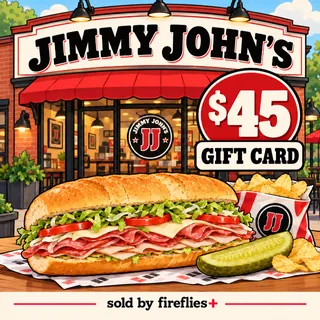 $45.00 USD JIMMY JOHN'S GIFT CARDS