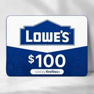 $100.00 USD LOWES GIFT CARDS
