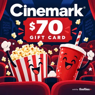 $70.00 USD CINEMARK  GIFT CARDS