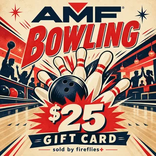 $25.00 USD AMF BOWLING GIFT CARDS