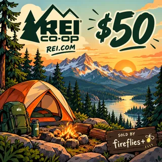 $50.00 USD REI CO-OP GIFT CARDS