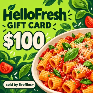 $100.00 USD HELLOFRESH GIFT CARDS
