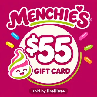 $55.00 USD MENCHIES CAFE GIFT CARDS