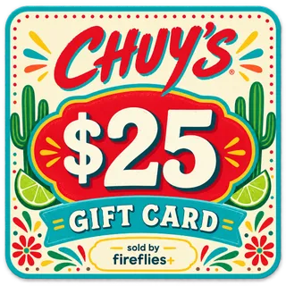 $25.00 USD CHUYS GIFT CARDS