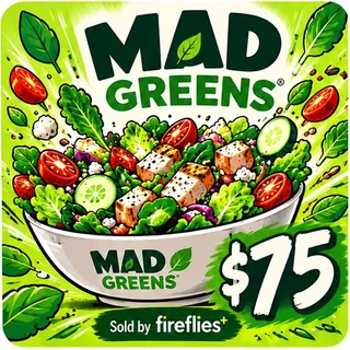 $75.00 USD MAD GREENS GIFT CARDS