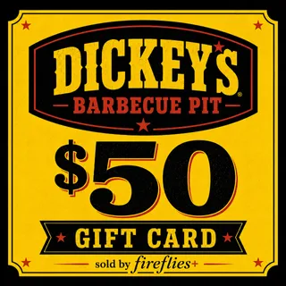 $50.00 USD DICKEYS BARBECUE PIT GIFT CARDS