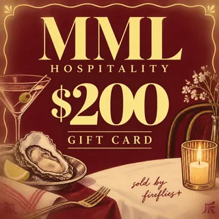 $200.00 USD MML HOSPITALITY GIFT CARDS