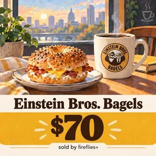 $70.00 USD EINSTEIN BROS BAGELS GIFT CARDS