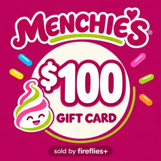$100.00 USD MENCHIES CAFE GIFT CARDS