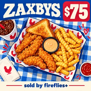 $75.00 USD ZAXBYS GIFT CARDS