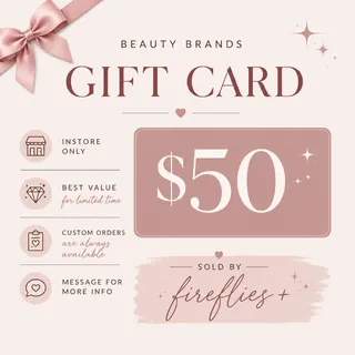 $50.00 USD BEAUTY BRANDS GIFT CARDS