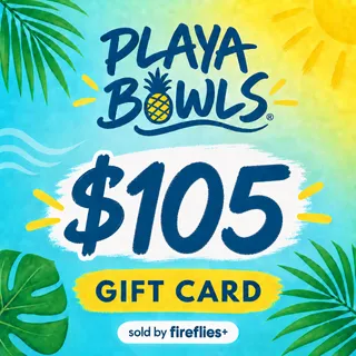 $105.00 USD PLAYA BOWLS GIFT CARDS