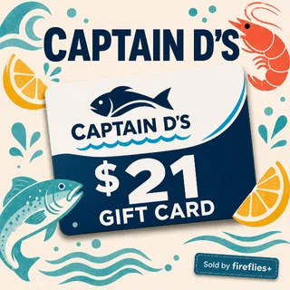 $21.00 USD CAPTAIN DS GIFT CARDS