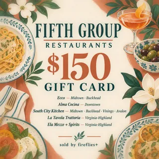 $150.00 USD FIFTH GROUP RESTAURANTS GIFT CARDS
