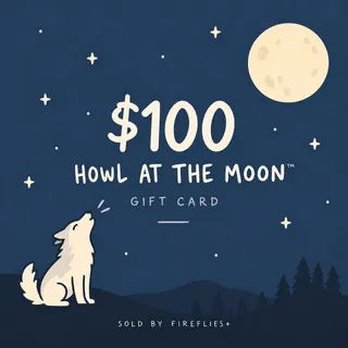 $100.00 USD HOWL AT THE MOON GIFT CARDS