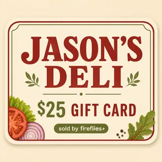 $25.00 USD JASONS DELI GIFT CARDS