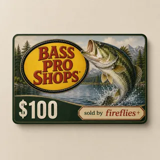$100.00 USD BASS PRO SHOPS GIFT CARDS