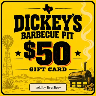 $50.00 USD DICKEYS BARBECUE PIT GIFT CARDS