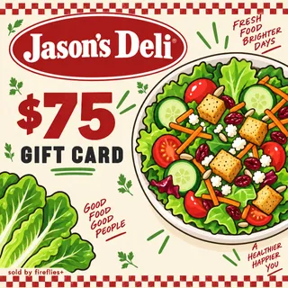 $75.00 USD JASONS DELI GIFT CARDS