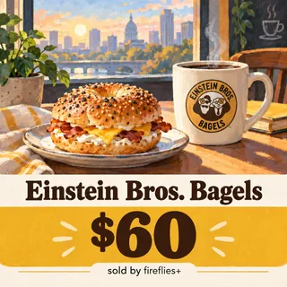 $60.00 USD EINSTEIN BROS BAGELS GIFT CARDS