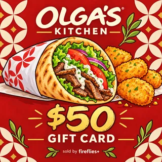 $50.00 USD OLGAS KITCHEN GIFT CARDS