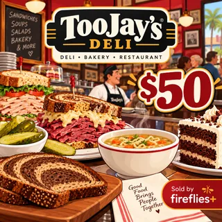 $50.00 USD TOOJAY DELI GIFT CARDS