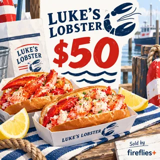 $50.00 USD LUKES LOBSTER GIFT CARDS
